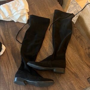 Elegant Black Over-the-Knee Boots